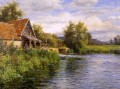 Cottage be the river Louis Aston Knight